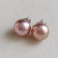 10.1mm Genuine freshwater pearl Every-day earrings studs