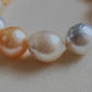 10.8-13.8mm  Genuine south sea pearls classic baroque bracelet