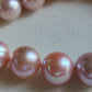 'Rainbow' necklace 10.8-13mm Genuine freshwater pearls