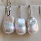 Classic baroque jewellry set Genuine freshwater pearls 13.9-15.2mm