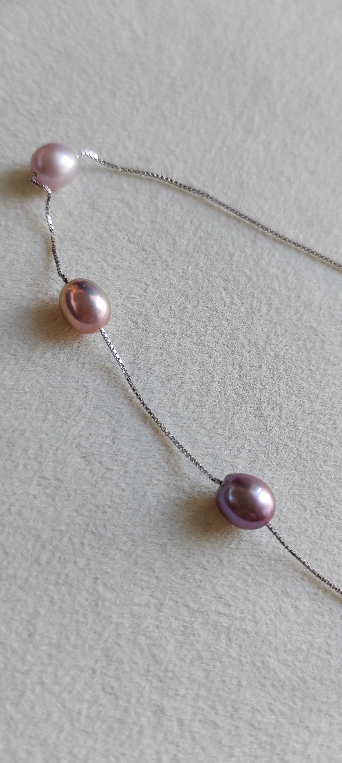 6-7mm Genuine freshwater pearl multicolour jewellry set
