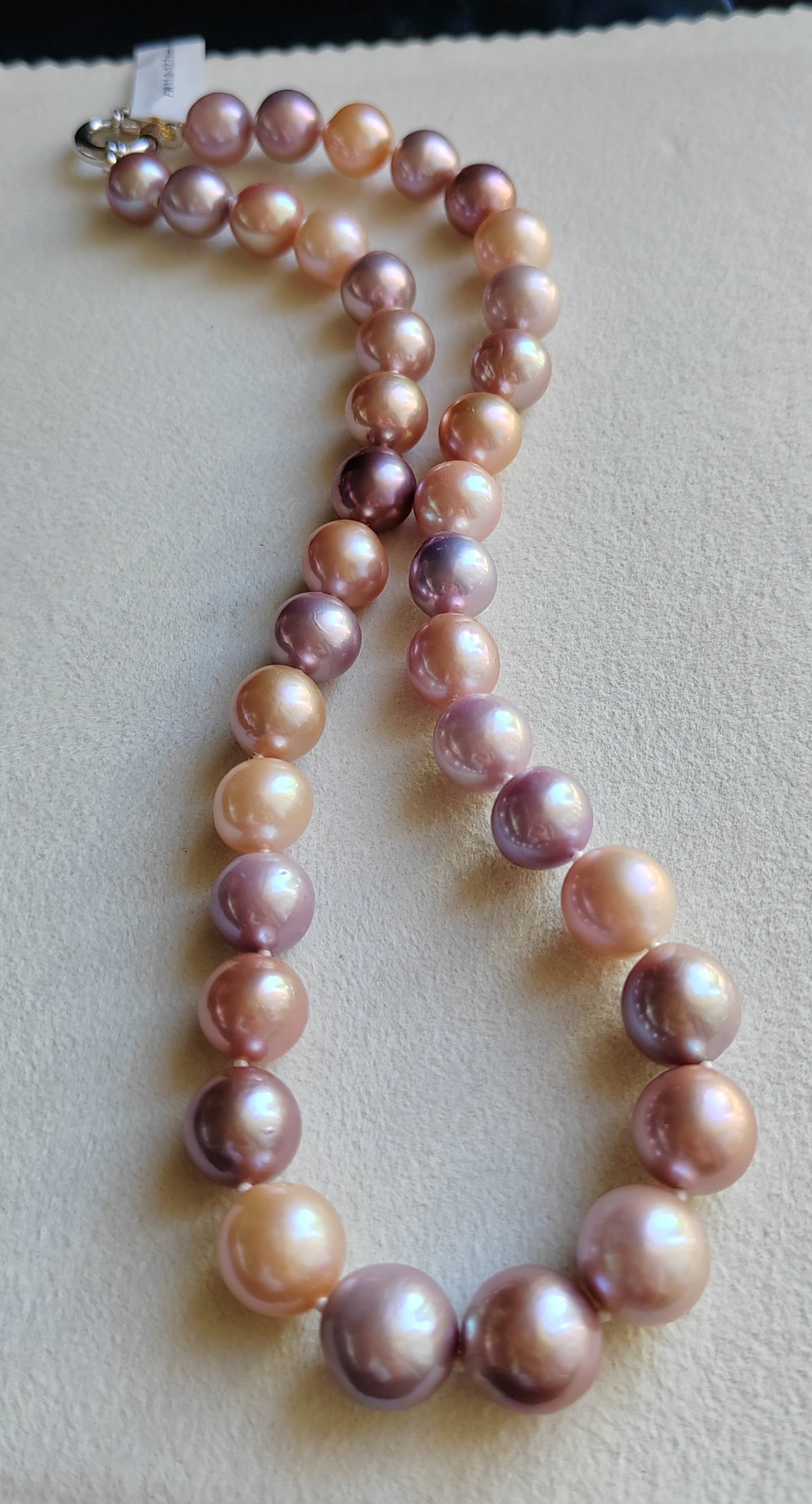 11-12.7mm Genuine freshwater pearls classic necklace