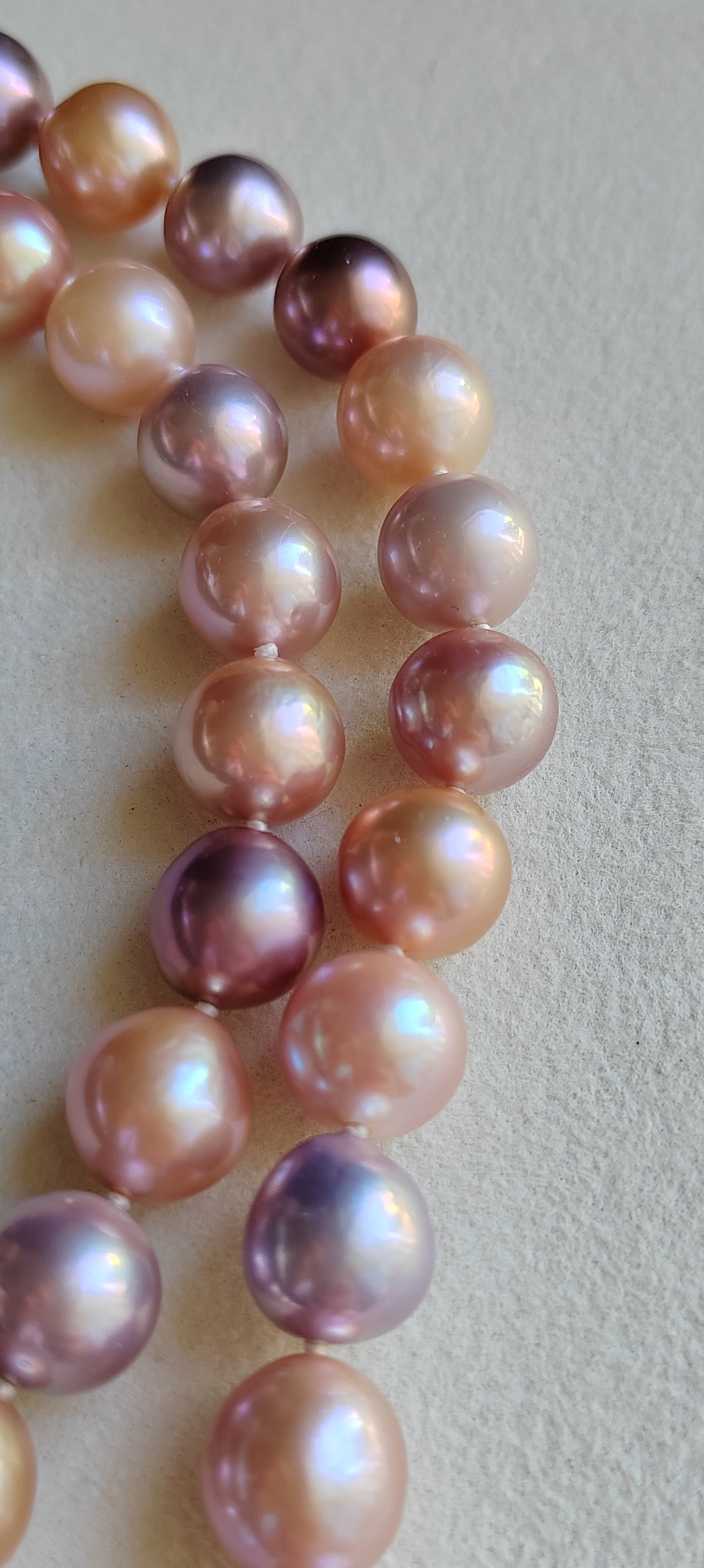11-12.7mm Genuine freshwater pearls classic necklace