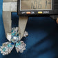 'Blue Butterfly' genuine tahitian sea pearl 10.6mm stunning brooch
