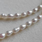 4-4.5mm Genuine freshwater keshi pearls classic necklace