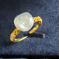 'Wild' Genuine Australian south sea Keshi pearl 18k gold Balletcore ring
