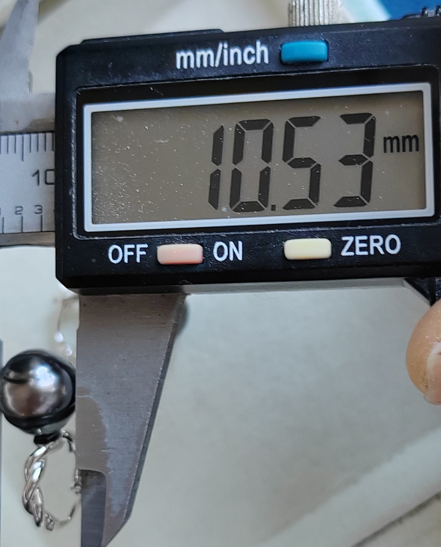 10.5mm Genuine tahitian south sea pearls simple hoops earrings