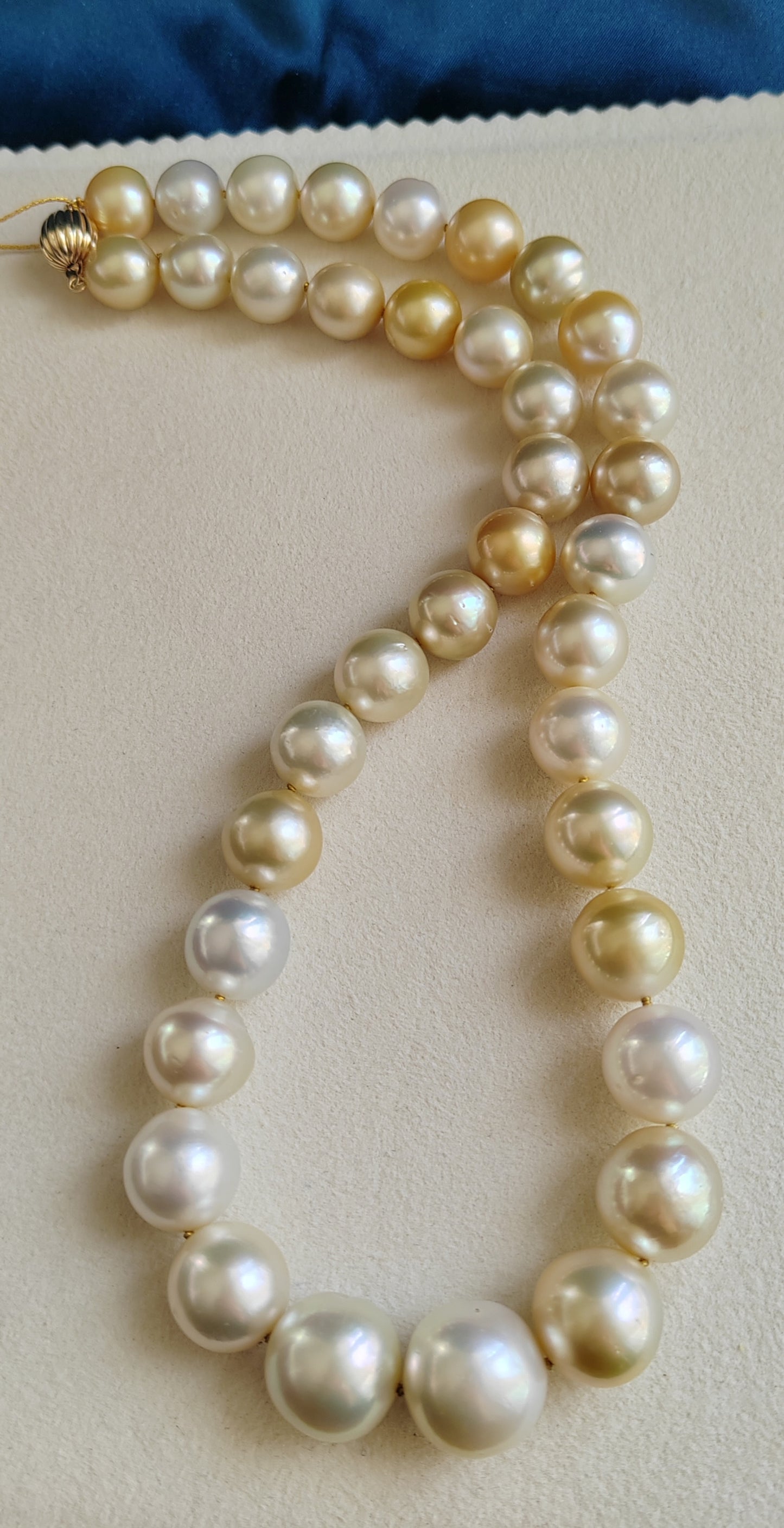 12-17mm Genuine South Sea Pearl classic necklace 55cm