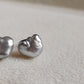 Genuine Keshi south Sea Pearls classic earrings studs 9k gold