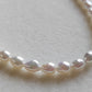 4-4.5mm Genuine freshwater keshi pearls classic necklace