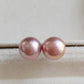 10.1mm Genuine freshwater pearl Every-day earrings studs