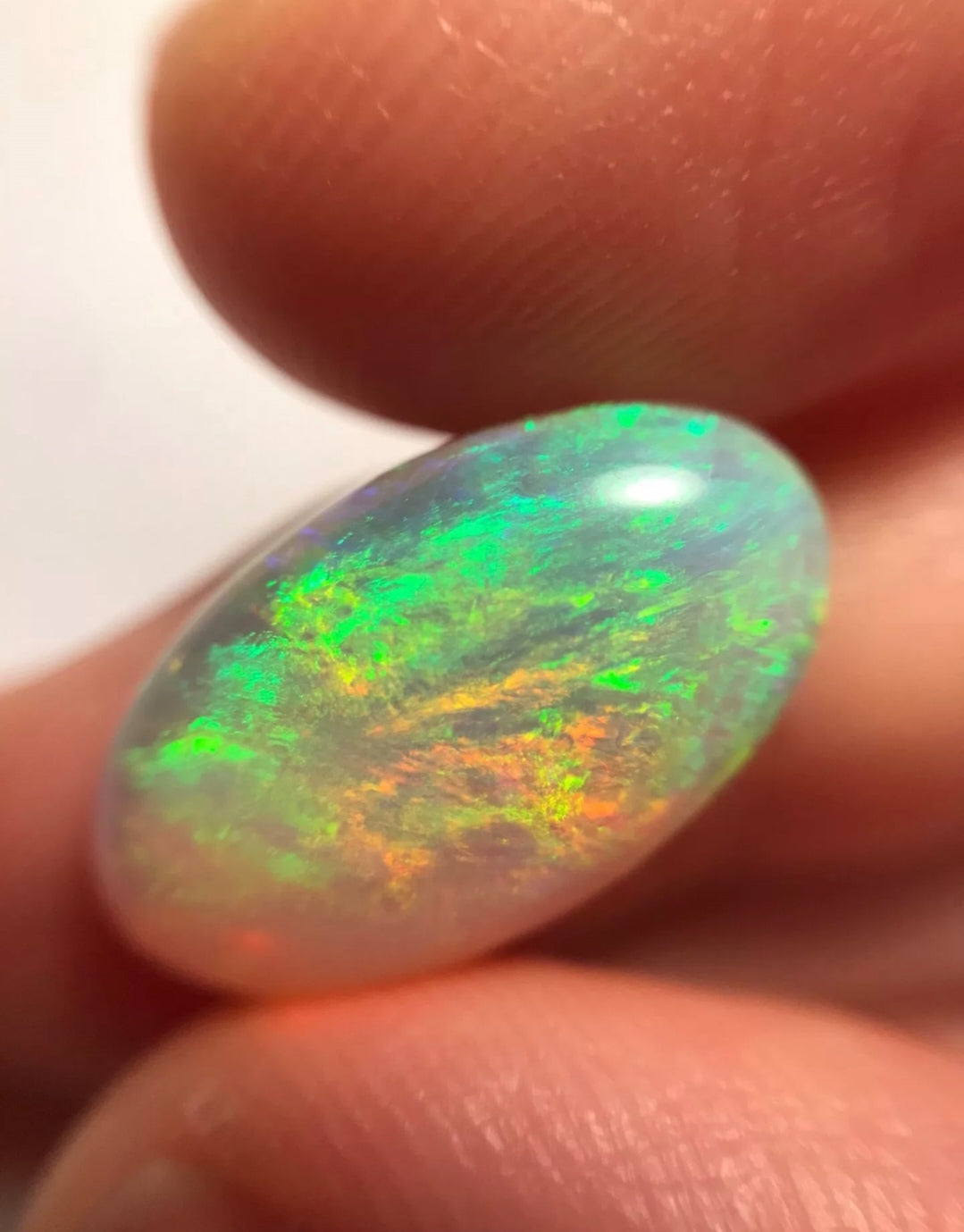 6.21ct Natural Solid Australian Opal 18.0×10.5×5.6mm