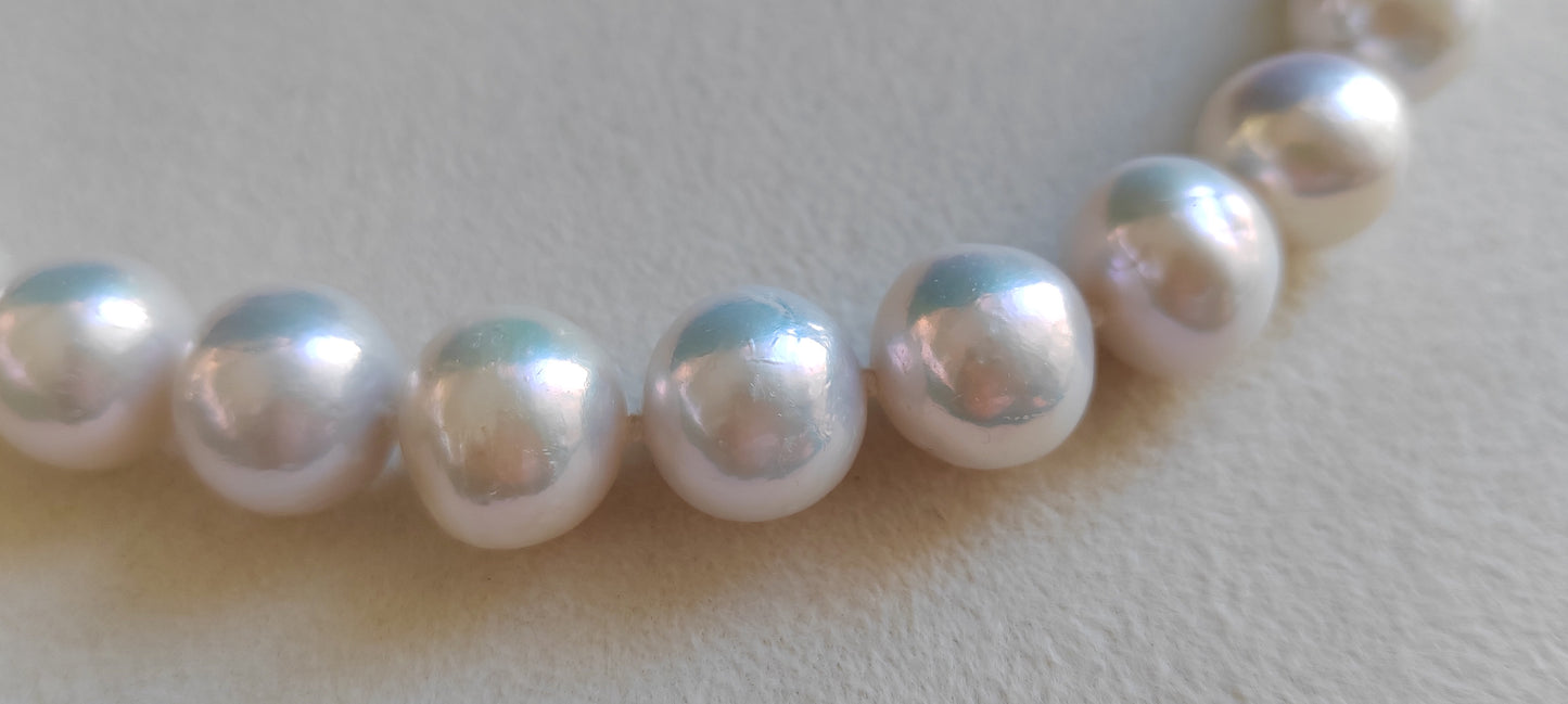 11-12.5mm Genuine freshwater pearl classic necklace
