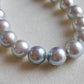 8-8.5mm Genuine Japanese akoya saltwater pearls classic necklace