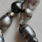 8.3-12.7mm Genuine tahitian south sea pearl baroque necklace