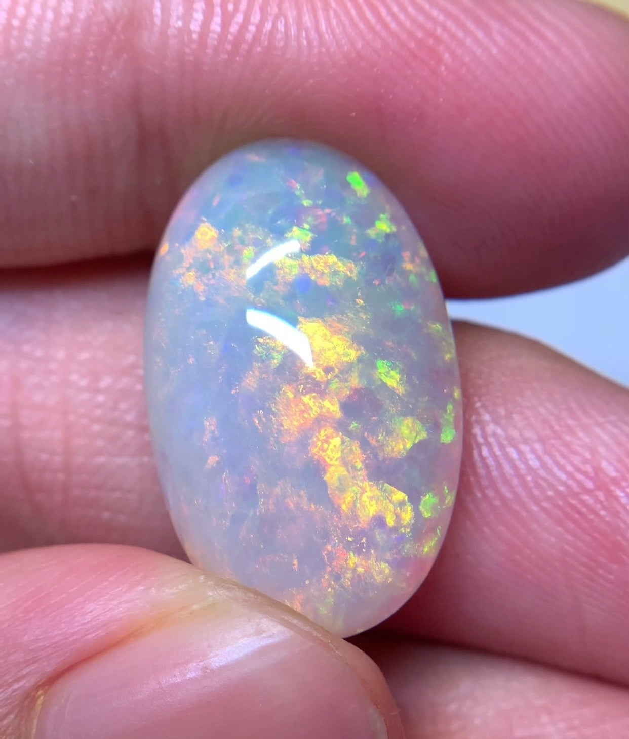 'Dragon Scales' 10.76ct Natural Solid Australian Opal