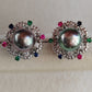'Festival' earrings Genuine tahitian south sea pearls 10.3mm