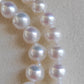 5.5-6.3mm Genuine freshwater pearls classic necklace