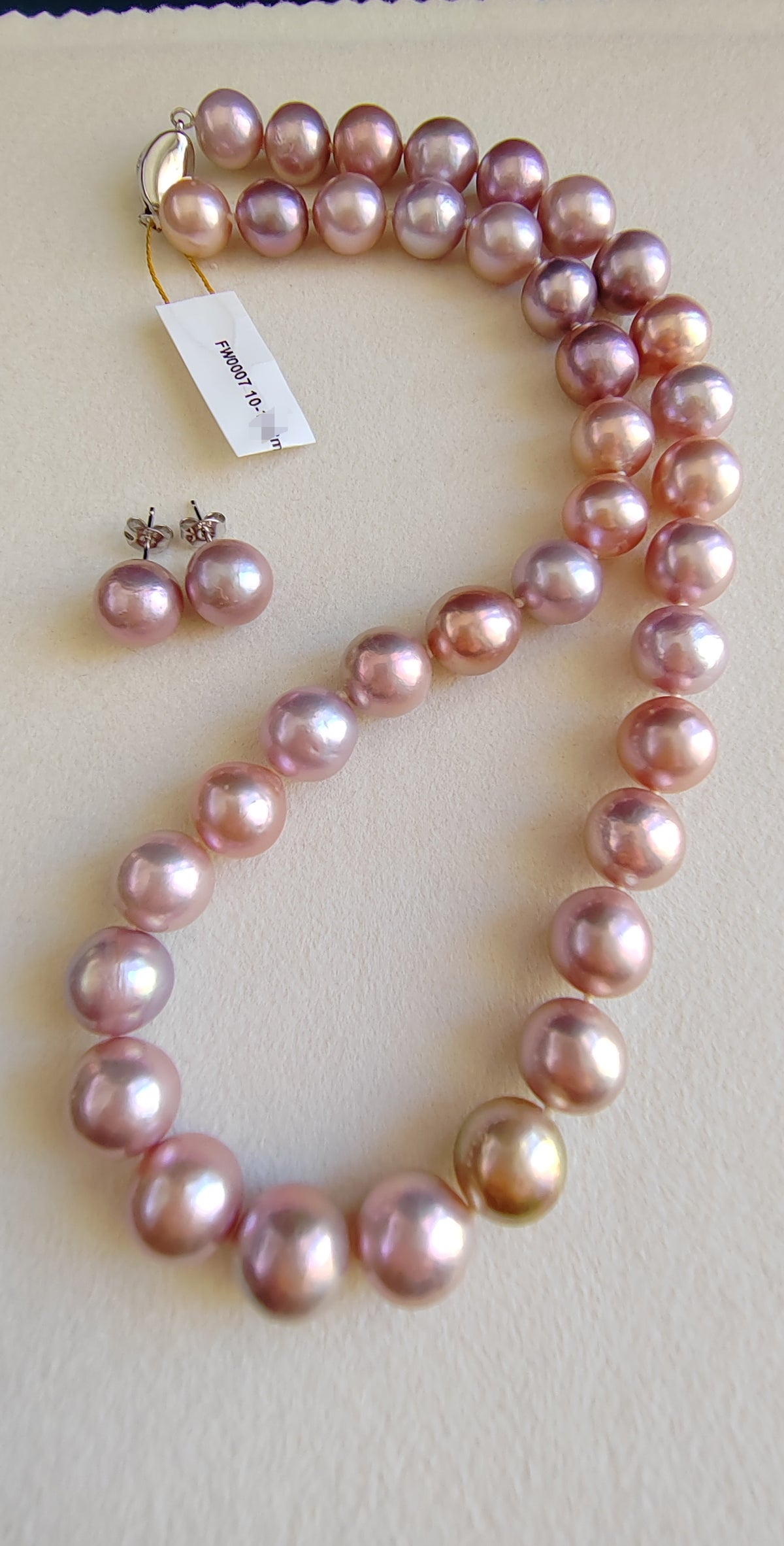10-12mm Genuine freshwater pearl Necklace