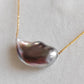 'Nuvole' 18k gold necklace genuine Keshi tahitian south sea pearl timeless elegance