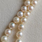 5.1-6.5mm Genuine Japanese akoya pearls classic necklace
