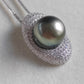 12.3mm Genuine tahitian south sea pearl luxury necklace