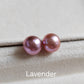 Sterling Silver pearl studs - Genuine freshwater button pearls