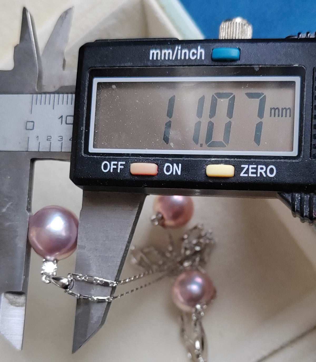 10.7-11mm Genuine freshwater pearl jewellry set