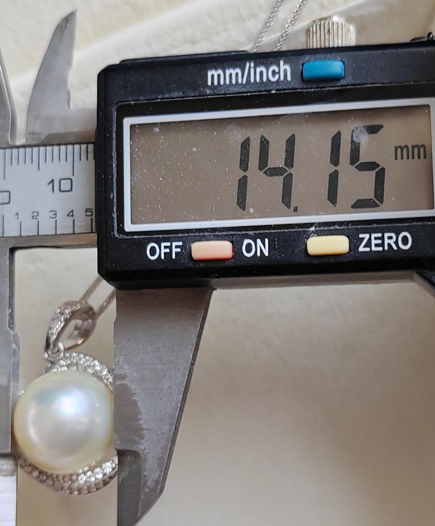 14.1mm Genuine south sea pearl classic pendant