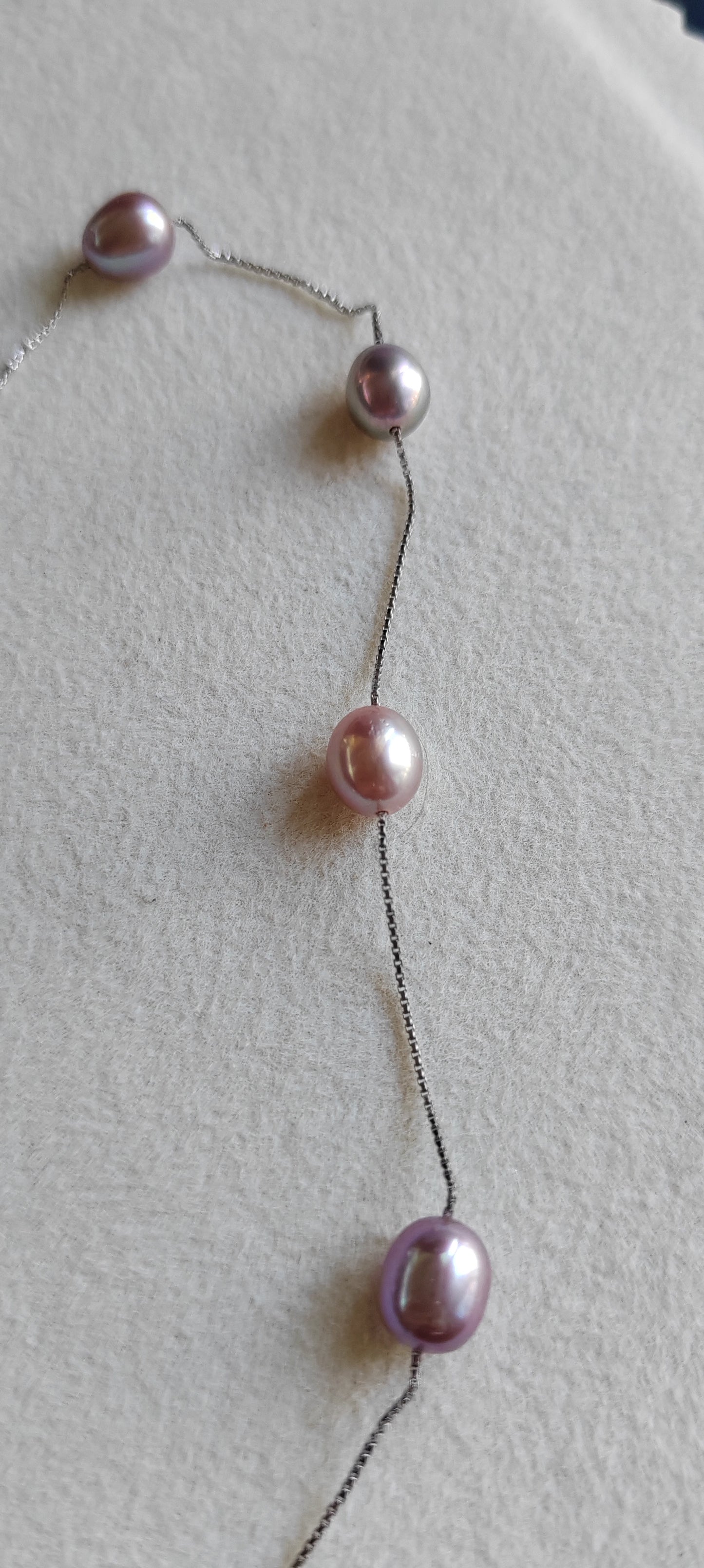 6-7mm Genuine freshwater pearl multicolour jewellry set