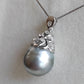 12.5mm Genuine tahitian south sea pearl necklace