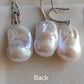 Classic baroque jewellry set Genuine freshwater pearls 13.9-15.2mm