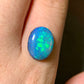 'Belle oasis' 4.77ct Natural Solid Australian Crystal opal 15.8x12x4mm