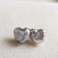 Genuine Keshi south Sea Pearls classic earrings studs 9k gold