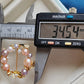 3.5-7.6mm Genuine freshwater pearls multicolour flower brooch