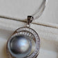 14.1mm Genuine tahitian sea pearl luxury necklace