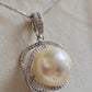 14.1mm Genuine south sea pearl classic pendant