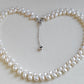 4.6-5.1mm Genuine freshwater pearls 'Épis de blé' necklace
