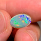 'Red flowers' Natural Solid Australian gem Crystal opal 1.83ct 13.2x8.6x3.2mm
