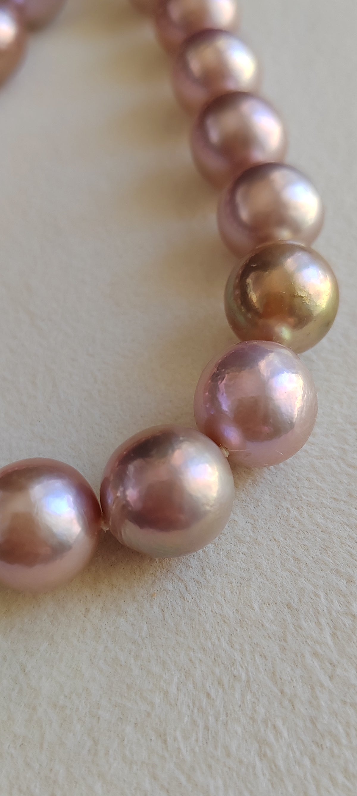 10-12mm Genuine freshwater pearl Necklace