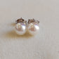 6-6.5mm Genuine Akoya pearls Essential earrings studs