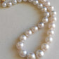 9.8-14.8mm Genuine south sea white pearls classic necklace