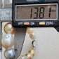 10.8-13.8mm  Genuine south sea pearls classic baroque bracelet