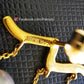 'Wings' earrings 18k gold diamond genuine Japanese akoya pearls 6.1-7.5mm