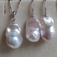 Classic baroque jewelry set Genuine freshwater pearl 12-13mm x20mm