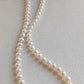 5.5-6.3mm Genuine freshwater pearls classic necklace