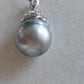 12.5mm Genuine tahitian south sea pearl necklace