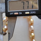 7.7-9.9mm Genuine Golden south sea earrings classic necklace