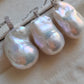 Classic baroque jewellry set Genuine freshwater pearls 13.9-15.2mm