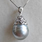 12.5mm Genuine tahitian south sea pearl necklace